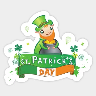 St Patricks Day Sticker